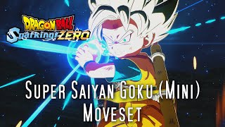 Dragon Ball Sparking ZERO Super Saiyan Goku (Mini) Moveset screenshot 3