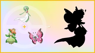 Pokemon Fusion | Gardevoir + Vivillon + Lilligant | pokemon infinite fusion