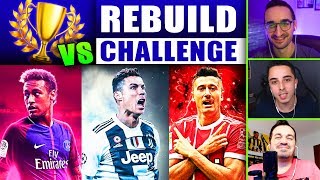 ŞAMPİYONLAR REBUILD CHALLENGE // JUVENTUS vs PSG vs BAYERN MÜNİH // FIFA 19 SON KARİYER