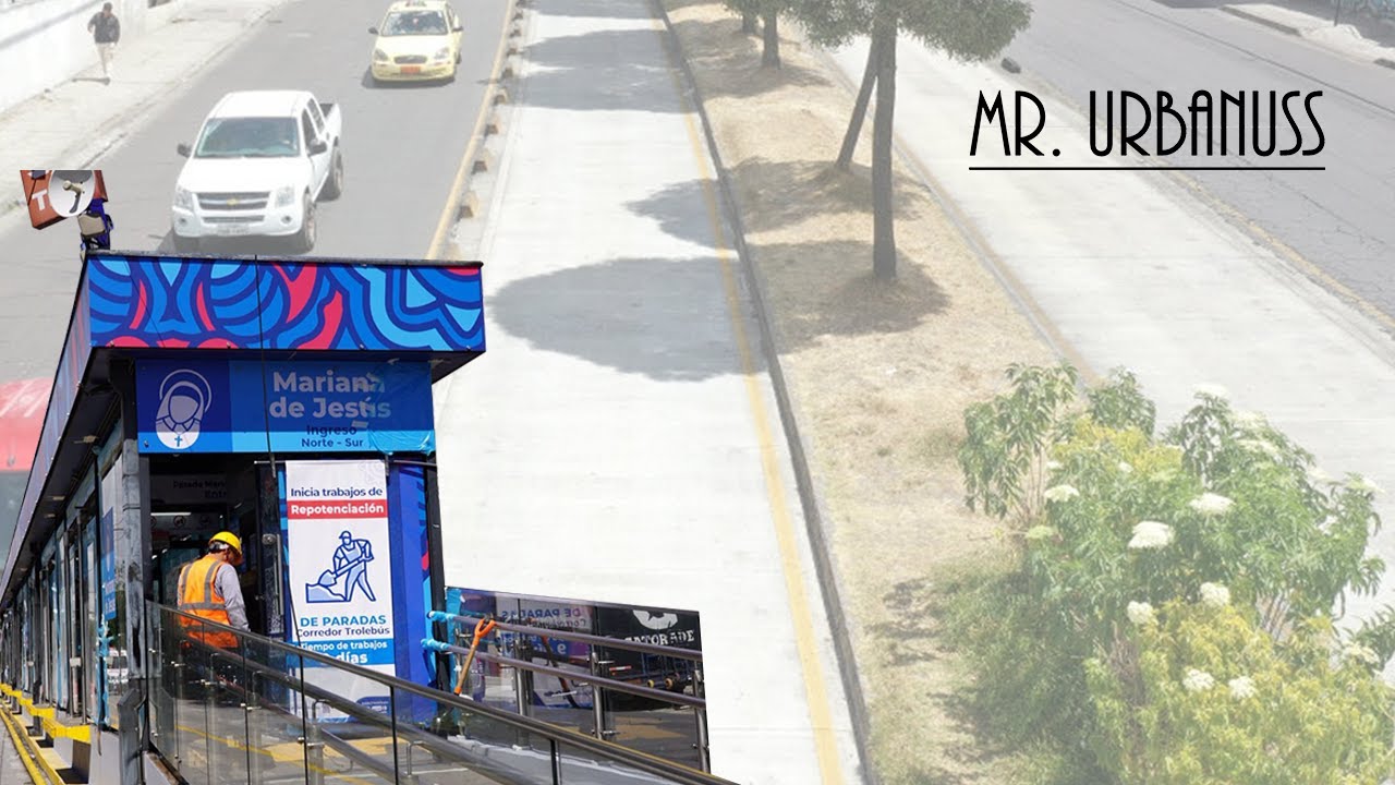 Anuncios de paradas y estaciones (Trolebús de Quito)