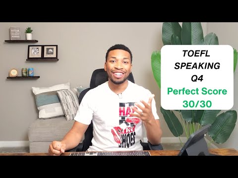 TOEFL Speaking Question