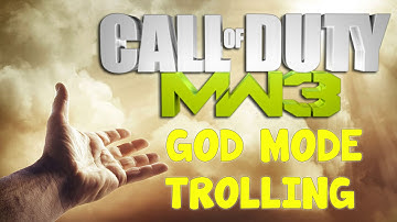 MW3 - God Mode Trolling - #1 - TDM