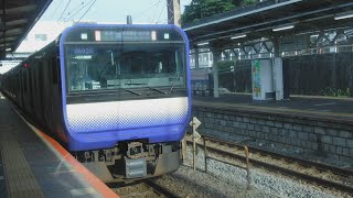 横須賀線普通千葉行きE235系0962SF-17横クラと横須賀線回送E235系0962SJ-17横クラがJR逗子駅で連結！【令和5年6月18日日曜日】