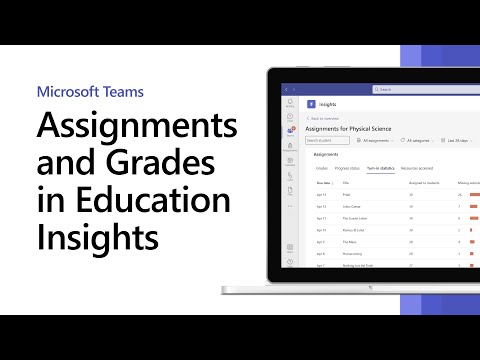 How to use Assignments and Grades in Insights for Microsoft Teams