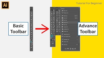 Secret, Easy How to Show All Tools in Toolbar | Adobe Illustrator Tutorial