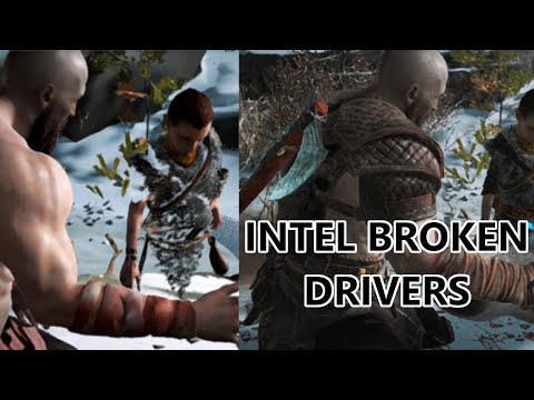 God of War - Low Power Linux and Windows PC! - AMD Renoir 4800U vs Intel Tigerlake 1165G7!