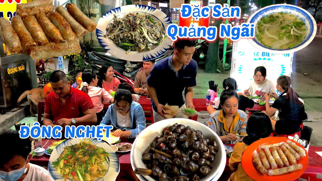 khach san sai gon quang binh 2022 Không ngờ lại có quán Đặc sản toàn món Bình dân QUẢNG NGÃI giữa Sài Gòn Khách ăn đông nghẹt