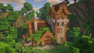 Minecraft Tower House Tutorial