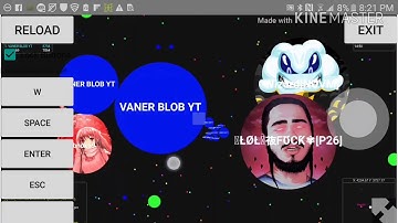 GOTA.IO ON MOBILE/ BLOB/ ULTIMATE PUSHPSLIT 2X/ CRAZY PERFECT TIMED CANNONSPLITS/ INSANE REVERSES