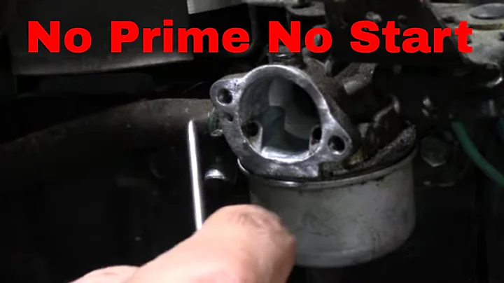 Briggs Engine Not Priming: But Why??