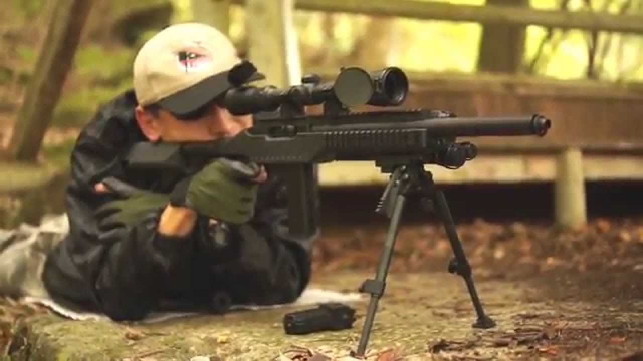 KJ WORKS Hawkeye KC-02 [Outdoor Shooting Edition] - YouTube