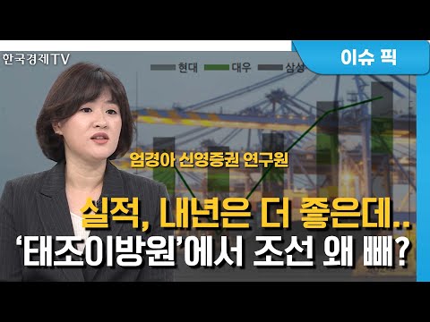 韓 선박 &amp;#39;발주·운임&amp;#39; 감소세…조선·운송株 반등 조건은? (엄경아)/ 증시 인사이트 / 한국경제TV