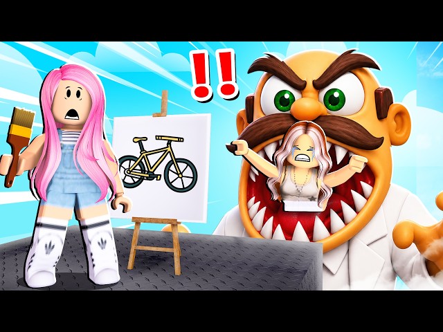 QUEM FIZER O PIOR DESENHO MORRE no ROBLOX