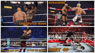 WWE 2K24 - Universal Mode - Live Event Judgement Day - Part 49