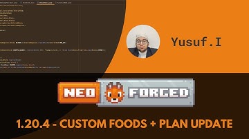 NeoForge Modding Tutorial (1.20):Custom foods