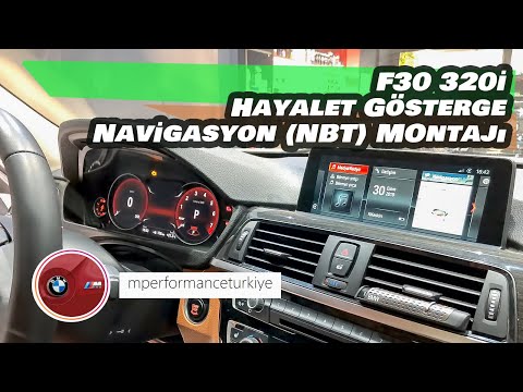 BMW 320i Hayalet Gösterge ve Navigasyon (NBT EVO) Montajı | F30 Retrofit Proje | Vlog