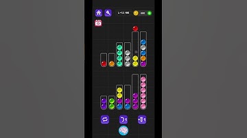 Lv 195 Ball Sort: Color Puzzle Master (Guru Game) #ballsortmaster