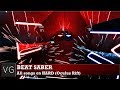 Beat Saber (Oculus Rift) - all songs on HARD. No commentary.