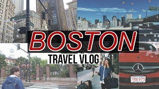 BOSTON TRAVEL VLOG! TOURING HARVARD UNIVERSITY