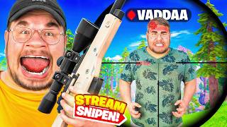 I stream snipe Vaddah until he freaks out 🤬🤣