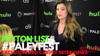Peyton List interviewed at PaleyFest Fall Preview 2016 for CW’s Frequency #PaleyFest