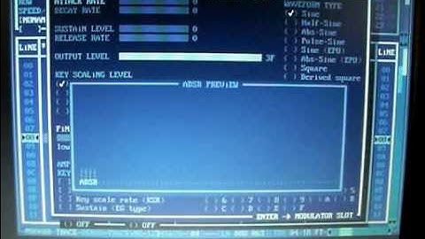 Adlib Tracker 2 - 4op Snares