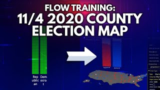 Flow Immersive: Election Map Net Worth
