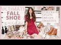 Ultimate fall shoe guide 2022  30 best fall shoes boots mules flats over the knee boots  more