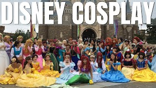 Disney Princess Cosplay at Tokyo Disneyland