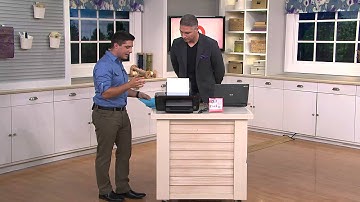 HP Deskjet All-in-One Wireless Scan, Copy Printer w/Photo Paper with Alberti Popaj