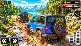 Offroad Jeep Cargo Driving Game 3D - Uphill Luxury SUV Prado - Android Gameplay  screenshot 1