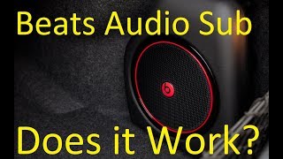 Beats Audio Test - Does The Subwoofer 