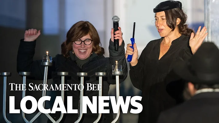 ‘It’s The Holiday Of Miracles.’ See The First Night Of Hanukkah At The California Capitol