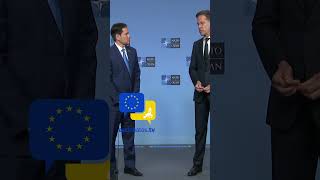 Natos Heartfelt Welcome Mark Rutte Honors Marco Rubios Dedication