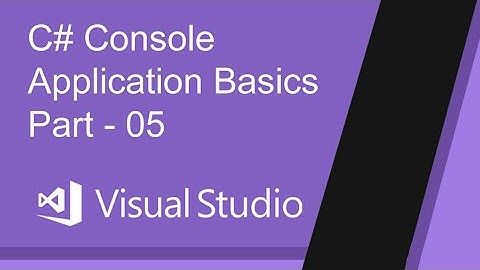 C#.net Console application tutorial | type Casting | visual studio