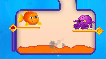Save The Fish Pin - Puzzle Game All Levels Gameplay For Android, IOS Mobile Part: 3