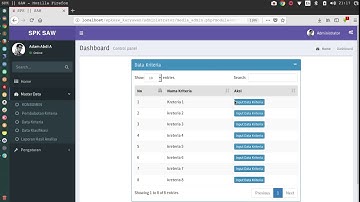 APLIKASI SPK METODE SAW MENENTUKAN KARYAWAN TERBAIK