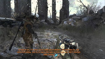 Metro Last Light Walkthrough Part 2 - The Dark One