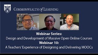 10. A Teachers' Experience of Designing and Delivering MOOCs
