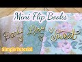 Mini Flip Books • Use your scraps! TUTORIAL