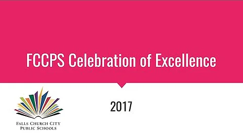 Celebration of Excellence: May 11, 2017