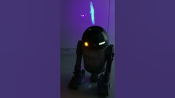 Deagostini R2D2 holographic projector - Luke Leia