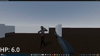 Devlog: Labyrinth Pre-prototype 1: Rough enemy ai and gun mechanics