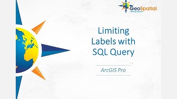 Limiting Labels with SQL Query (ArcGIS Pro)