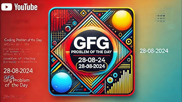 Problem Of the Day  | gfg potd | 28-08-2024 | #gfg #coding @DecodeMaster01