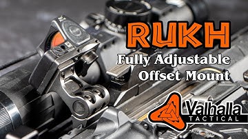 Rukh — Adjustable Titanium Offset Mount