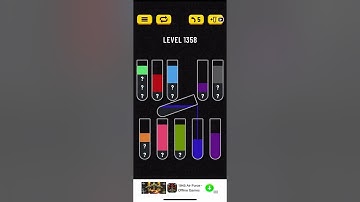 Water Sort Puzzle level 1358