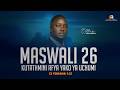MASWALI 26 KUTATHMINI AFYA YAKO YA UCHUMI 3 YOHANA 1 2 