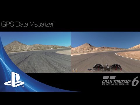 Gran Turismo 6 - GPS Visualizer