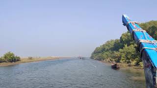 Nama bazar canel, Nijhum dwip ( নামার বাজার খাল, নিঝুম দ্বীপ)।